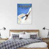 Toile Top the Nation - Affiche promotionnelle sur le ski (Insitu(Chambre))