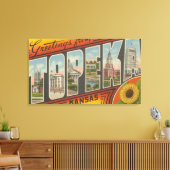 Toile Topeka, KansasScènes de grandes lettresTopeka, KA (Insitu(Salon))