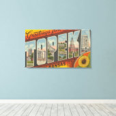 Toile Topeka, KansasScènes de grandes lettresTopeka, KA (Insitu (Plancher de Bois))