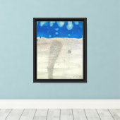 Toile Tornade dans l'eau (Insitu (Plancher de Bois))
