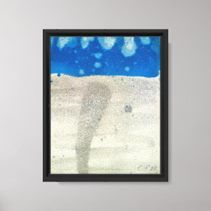 Toile Tornade dans l'eau