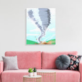 Toile Tornade Twister (Insitu(Salon))