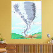 Toile Tornade Twister (Insitu(Salon))