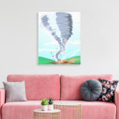 Toile Tornade Twister (Insitu(Salon))