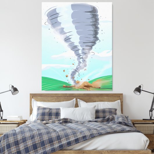 Toile Tornado Twister (Insitu(Chambre))