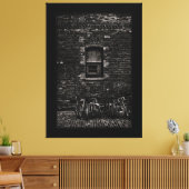 Toile Toronto Distillery District Windows 5 with Border (Insitu(Salon))