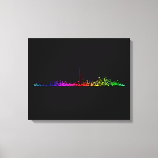 Toile Toronto Rainbow (Recto)