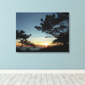 Toile Torrey Pine Sunset III Paysage californien (Insitu (Plancher de Bois))