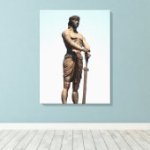 Toile torse de lapu masculin (Insitu (Plancher de Bois))