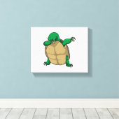 Toile Tortue à la danse hip hop Dab (Insitu (Plancher de Bois))