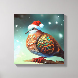 Toile Tortue de Noël 3