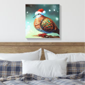 Toile Tortue de Noël 3 (Insitu(Chambre))