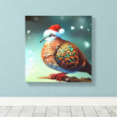 Toile Tortue de Noël 3 (Insitu (Plancher de Bois))