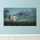 Toile Tortue géante (Insitu (Plancher de Bois))