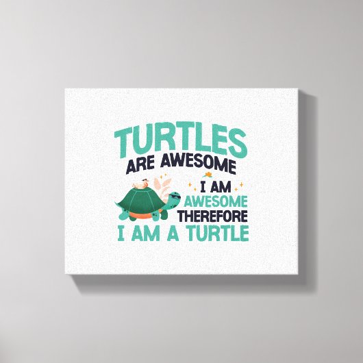 Toile Tortues De Mer Sont (Recto)