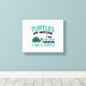Toile Tortues De Mer Sont (Insitu (Plancher de Bois))