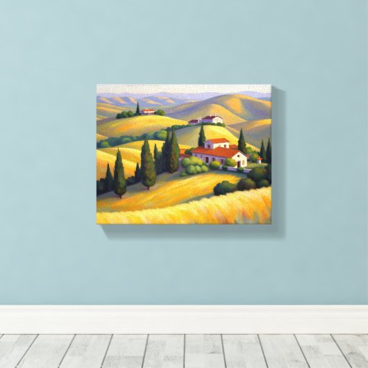 Toile Toscane d'or (Insitu (Plancher de Bois))