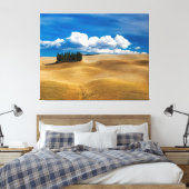 Toile Toscane (Italie) Paysage des plaines (Insitu(Chambre))