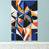 Toile Total Abstraction (Insitu (Plancher de Bois))