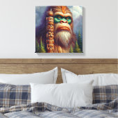 Toile Totem amérindien de Bigfoot (Insitu(Chambre))