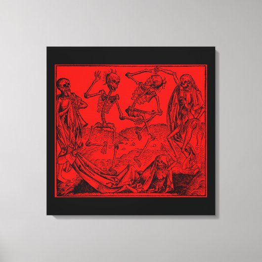 Toile Totentanz / Danse de macabre (Recto)