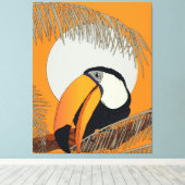 Toile Toucan Vintage (Insitu (Plancher de Bois))
