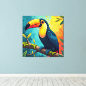 Toile Toucans (Insitu (Plancher de Bois))