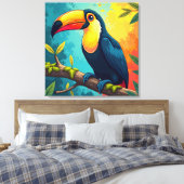 Toile Toucans (Insitu(Chambre))