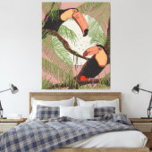 Toile Toucans Vintage (Insitu(Chambre))