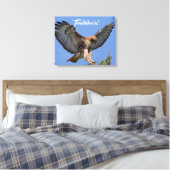 Toile Touchdown Red Tail HawK (Insitu(Chambre))