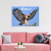 Toile Touchdown Red Tail HawK (Insitu(Salon))