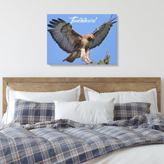 Toile Touchdown Red Tail HawK (Insitu(Chambre))