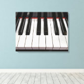 Toile touches de piano (Insitu (Plancher de Bois))
