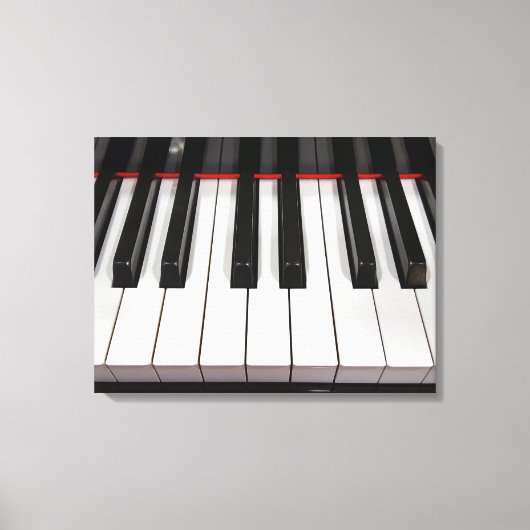 Toile touches de piano (Recto)