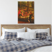 Toile Touchstone et Audrey (dans la forêt d'Arden) (Insitu(Chambre))
