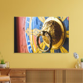 Toile Toucker de porte coloré (Insitu(Salon))