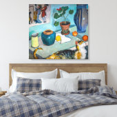 Toile Toujours la vie avec chat | Auguste Macke | (Insitu(Chambre))