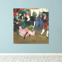 Toulouse-Lautrec Art Vintage French Can-Can