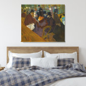 Toile Toulouse-Lautrec - Au Rouge (Insitu(Chambre))