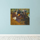 Toile Toulouse-Lautrec - Au Rouge (Insitu (Plancher de Bois))