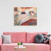 Toile Toulouse-Lautrec - Le Lit (Insitu(Salon))