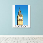 Toile Tour Big Ben Horloge (Insitu (Plancher de Bois))