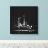 Toile Tour CN Toronto Canada 1 (Insitu (Plancher de Bois))