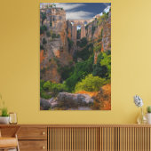 TOILE TOUR DE AU-DESSUS- RONDA, ESPAGNE (Insitu(Salon))
