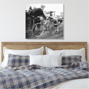 Toile Tour de France 1928 Étape 10 Raymond Decorte