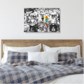 Toile Tour de France Jaune Jersey Peloton Course cyclist (Insitu(Chambre))