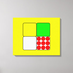 Toile Tour de France Jerseys 3 Jaunes