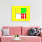 Toile Tour de France Jerseys 3 Jaunes (Insitu(Salon))