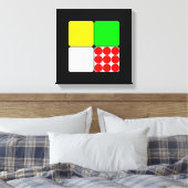 Toile Tour de France Jerseys 3 Noirs (Insitu(Chambre))