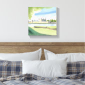 Toile Tour de Londres | Paysage de l'aquarelle britanniq (Insitu(Chambre))